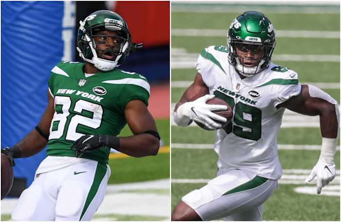Jets WR Jamison Crowder, Jets TE Chris Herndon